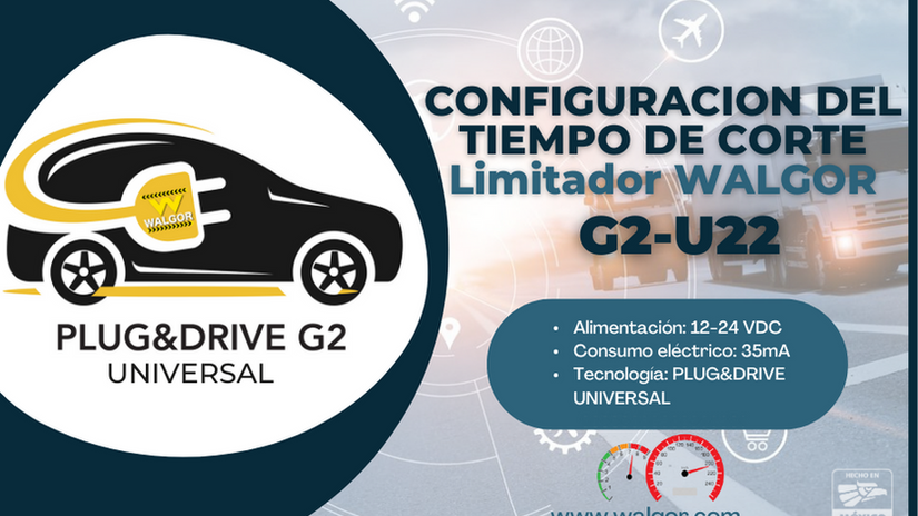 CONFIGURACION DEL TIEMPO DE CORTE LIMITADOR G2U22 WALGOR